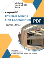 Laporan Evaluasi Kinerja Laboratorium