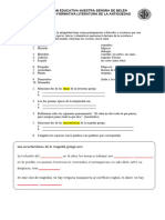 Evaluación Formativa Literatura de La Antiguedad.