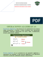 Operaciones Algebraicas