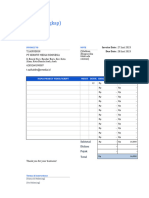 Template Invoice Editor