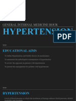 General Internal Medicine Hour: Hypertension