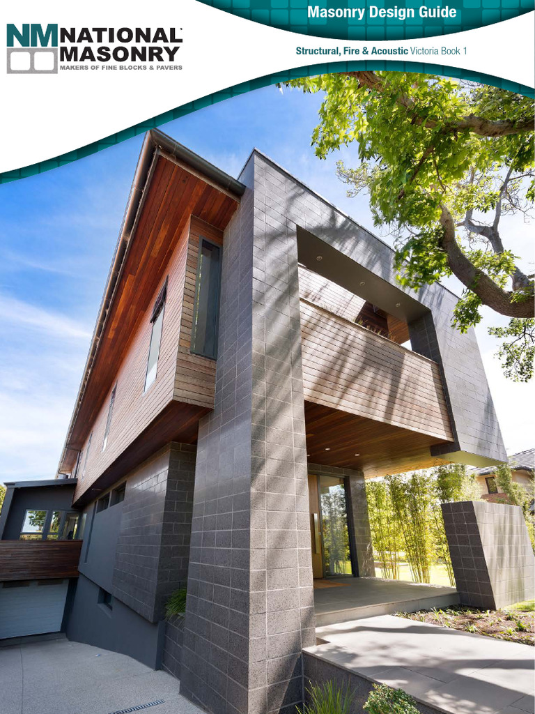National Masonry Vic Brochure Mdg Book 1 Structural Fire Acoustic V24