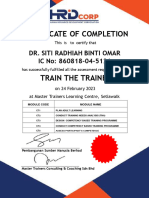 HRD Corp Certified Trainer