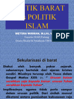 Politik Islam Vs Politik Barat Metsra Wirman