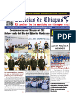 Periódico Noticias de Chiapas, Edición Virtual Martes 20 de Febrero de 2024