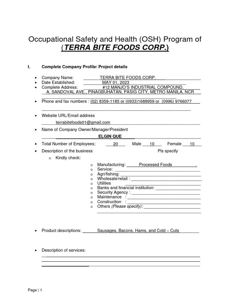 Osh form dole download free pdf occupational safety and health
