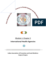 Mod1 - Ch5 - International Health Agencies