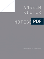 Anselm Kiefer - Notebooks Volume 1 - 1998-1999 - (The German List) - (2015)