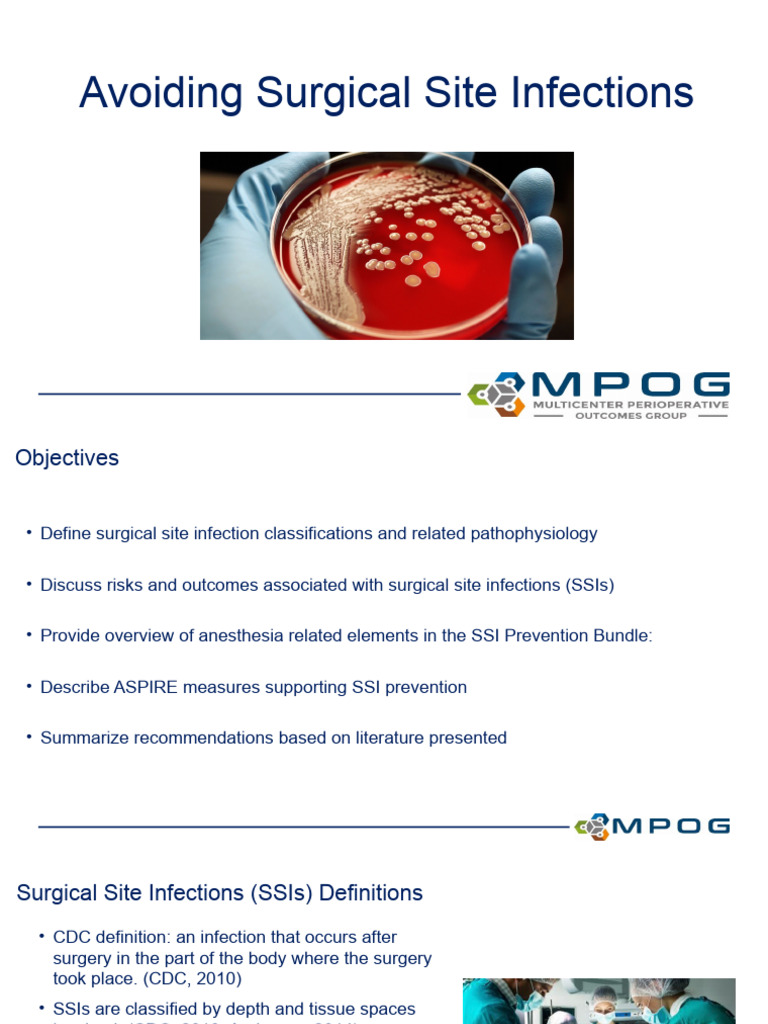 Avoiding Surgical Site Infections | PDF | Surgery | Hyperglycemia