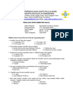 Soal-Soal Ujian Semester Saj 2023 FR Andy