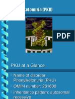 Pku - Phenyl Ketonuria