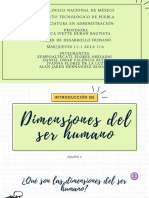 Dimensiones Del Ser Huamano