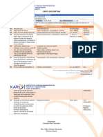 Carta Descriptiva Curso Cruz Roja Mexicana