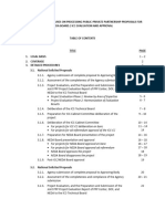 Table of Contents - Guidelines and Procedures On Processing PPP Proposals For NEDA Board - ICC Evaluation and Approval