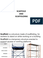 Scaffold and Scaffolding