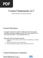 03 Control Statements in C++