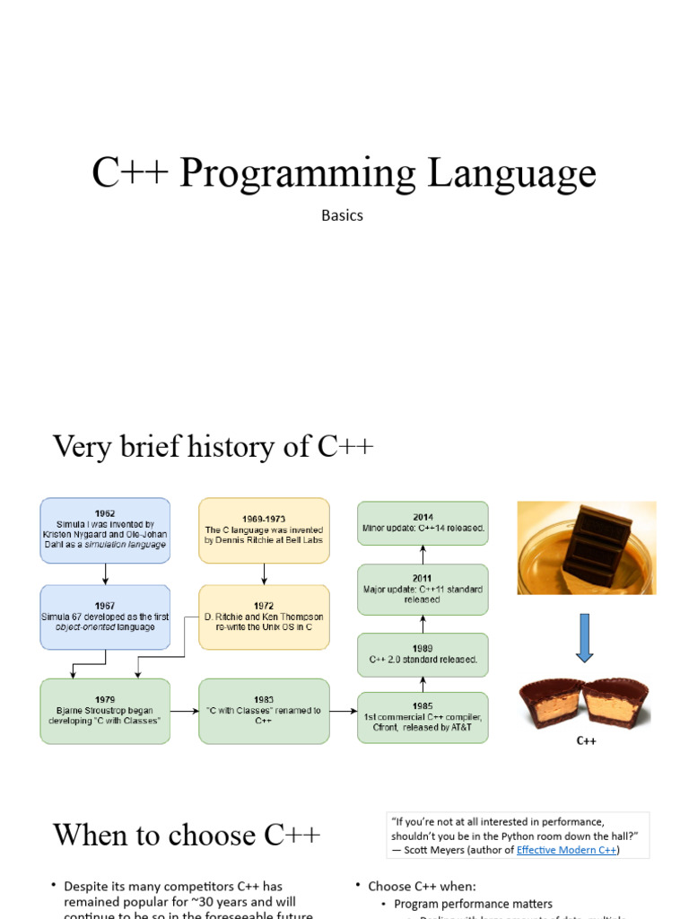 01 C++ Programming Languag | PDF | Computer Program | Programming