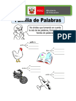 Familia de Palabras 2 Primaria