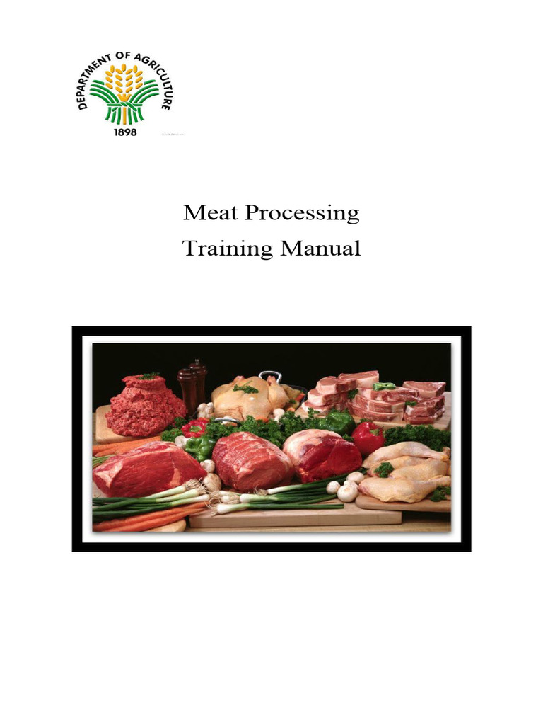 Meat Processing Training Guide | PDF | Meat | Curing (Food Preservation)