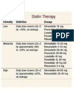 Statin Therapy
