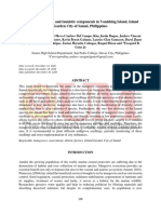 Status of Mangroves and Faunistic Components in Vanishing Island, Island