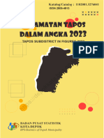 Kecamatan Tapos Dalam Angka 2023