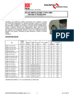 Navod - CBM 97 373 4p C VR Ip44 Radialny Ventilator - Wdfid NAVOD CBM