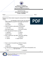 Revised Diagnostic Test in AP1 Ilokano Poz1