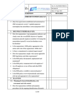KAP - HSE - FORM - 11 - Audit Checklistt