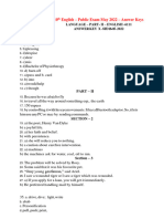 TN 10th English Answer Key 2022