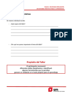 01.taller. Disciplina Inteligente. Un Entorno Propicio para El Aprendizaje