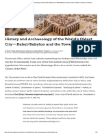 History and Archaeology 