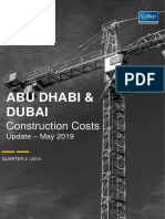 Abu Dhabi and Dubai Construction Costs Update May 2019