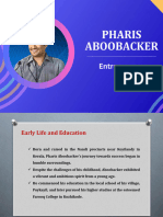 The Story of Pharis Aboobacker