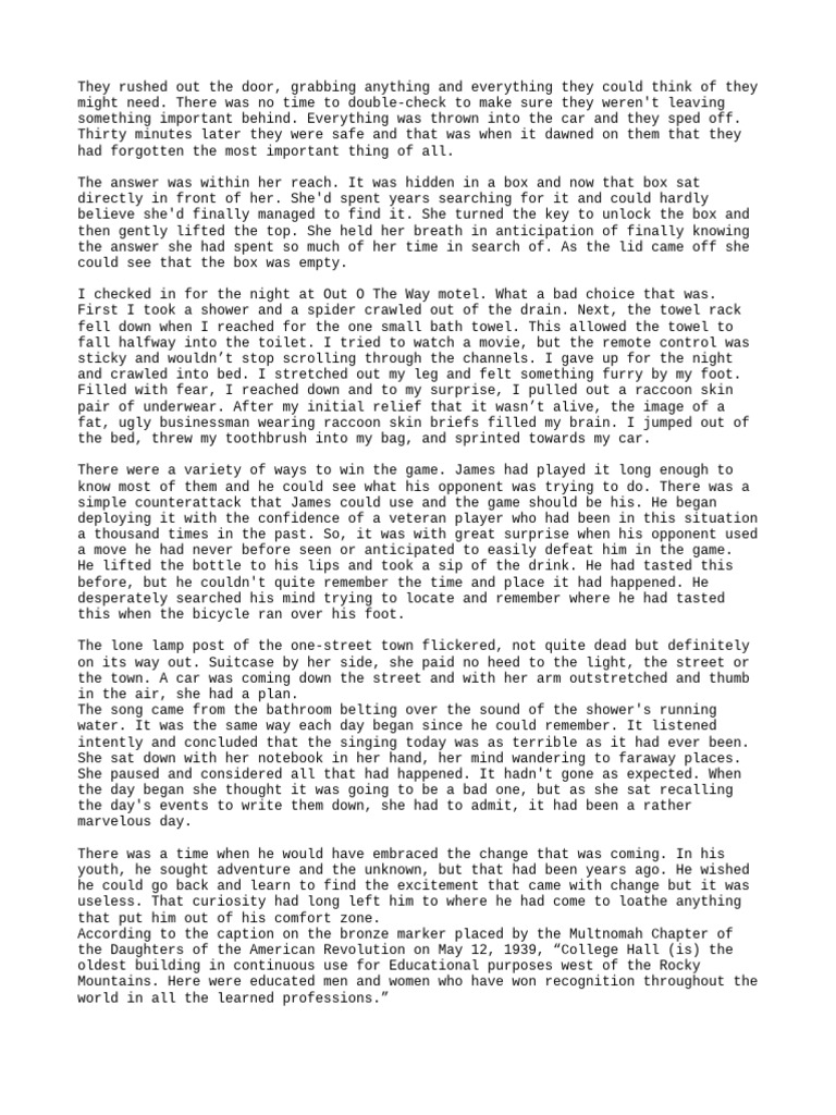 Ten Random Fucking Paragraphs PDF