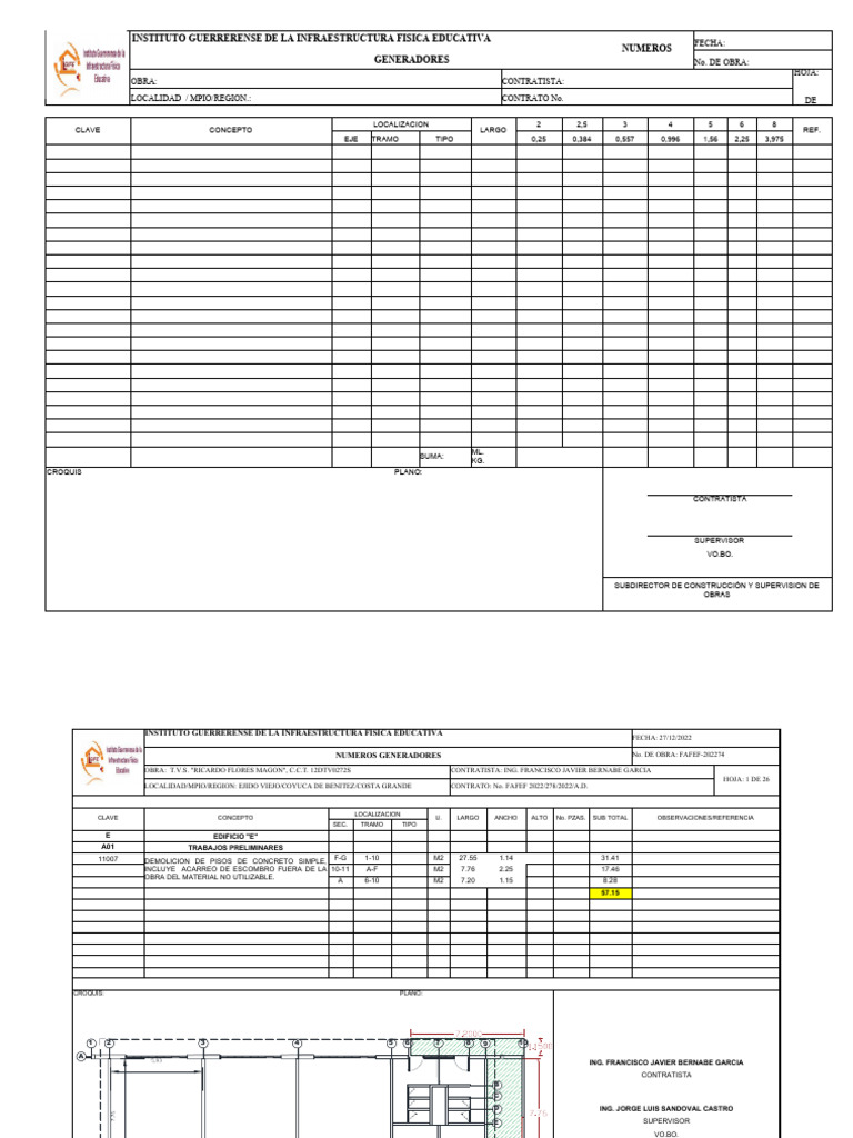 Formato Fam Basico 2023 Coyuca | PDF | Morfología Vegetal | Hoja