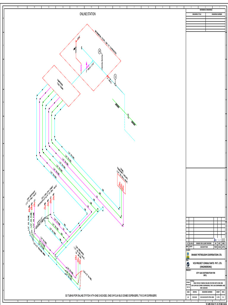 Gas Distribution Project Drawings | PDF | Natural Gas | Energy Industry