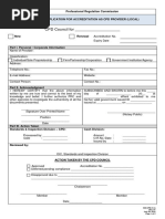 CPD SID 1A Rev 01 Application Form As Local CPD Provider