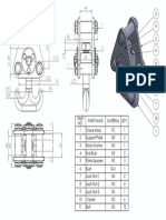 Crane Hook Assembly Drawing