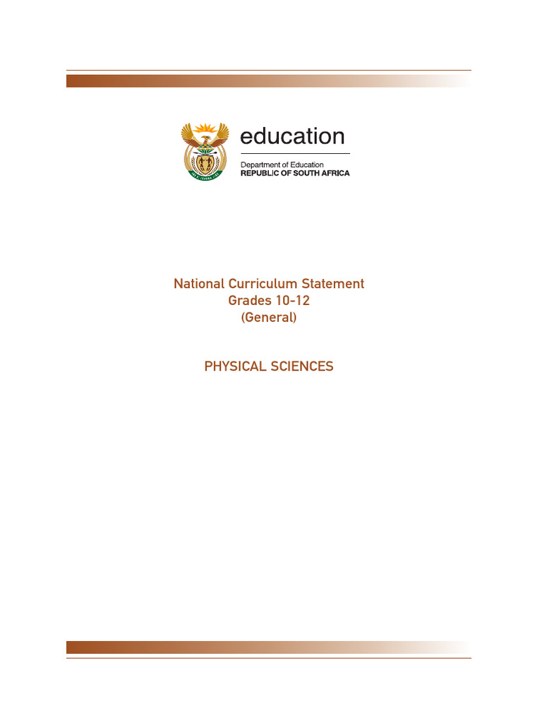 Physical Science | PDF | Science | Learning