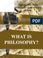 Definition of Philosophy