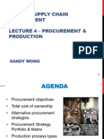 Lecture 4-Procurement - Production