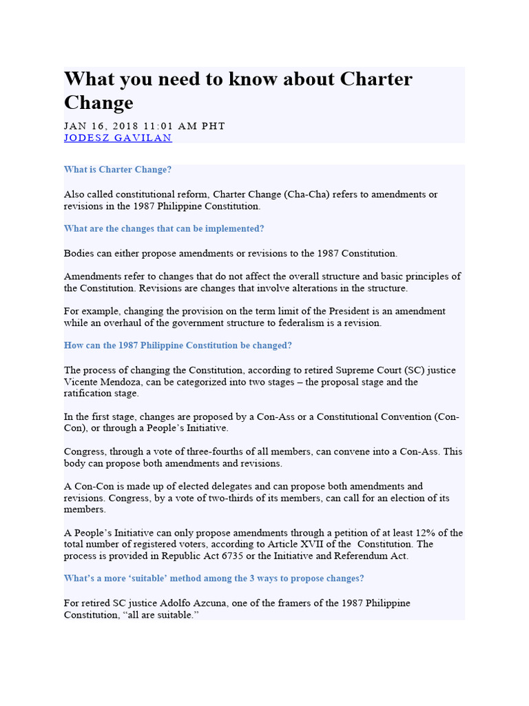 For NEWS | PDF | Constitutional Amendment | Initiative