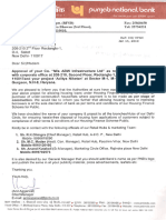 PNB Manesar Sanction Letter