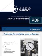 Master 13 Module 4 Calculating Pump Efficiency