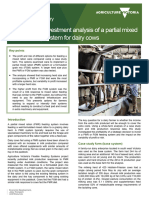 Whole Farm Investment Analysis of PMR System For Dairy