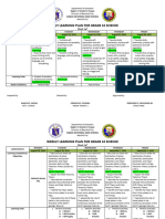 Weekly Learning Plan Science 10