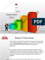 September 2011: Monthly Market Watch