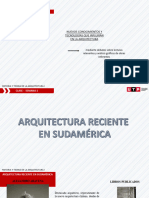 S01 - Arquitectura Reciente en Sudamerica