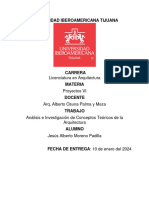 Arquitectura y Espacio - Jesús Alberto Moreno Padilla - 9!01!2023 - PV